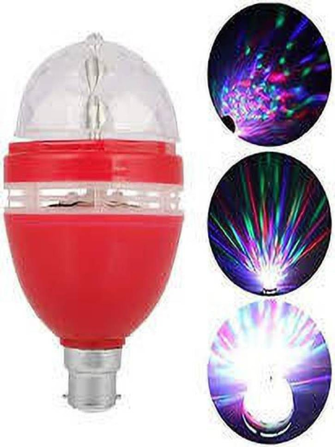 

SPARK WORLD Red & White Star Shaped Bulb String Lights