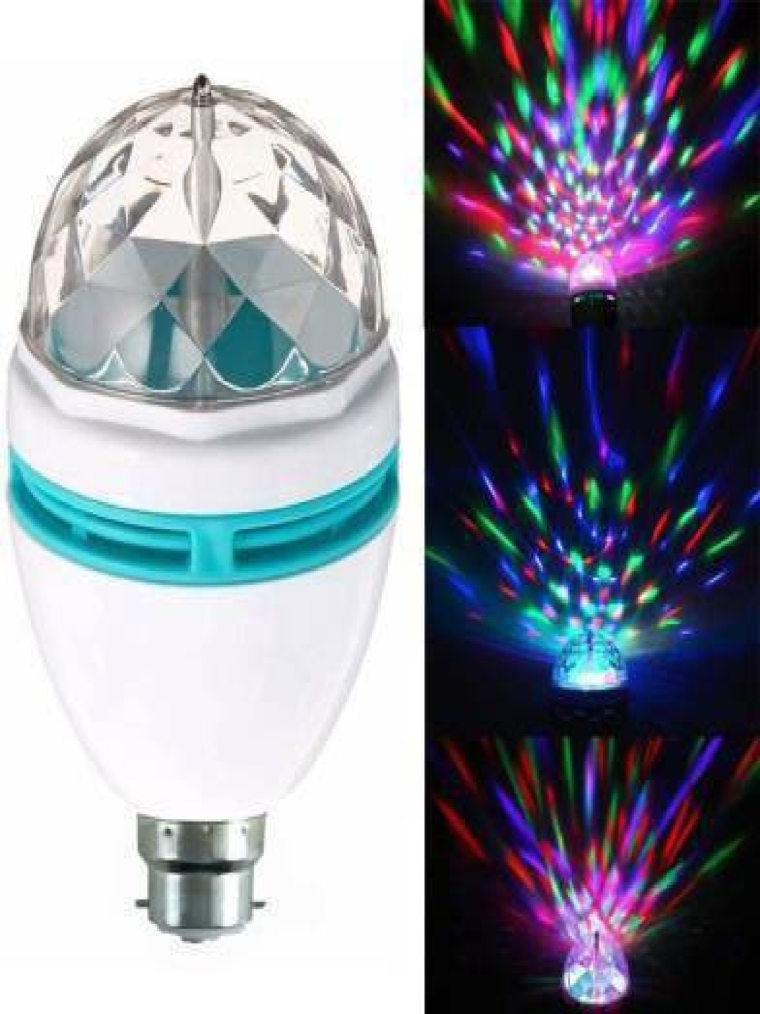 

SPARK WORLD White & Green Cylindrical Bulb Light