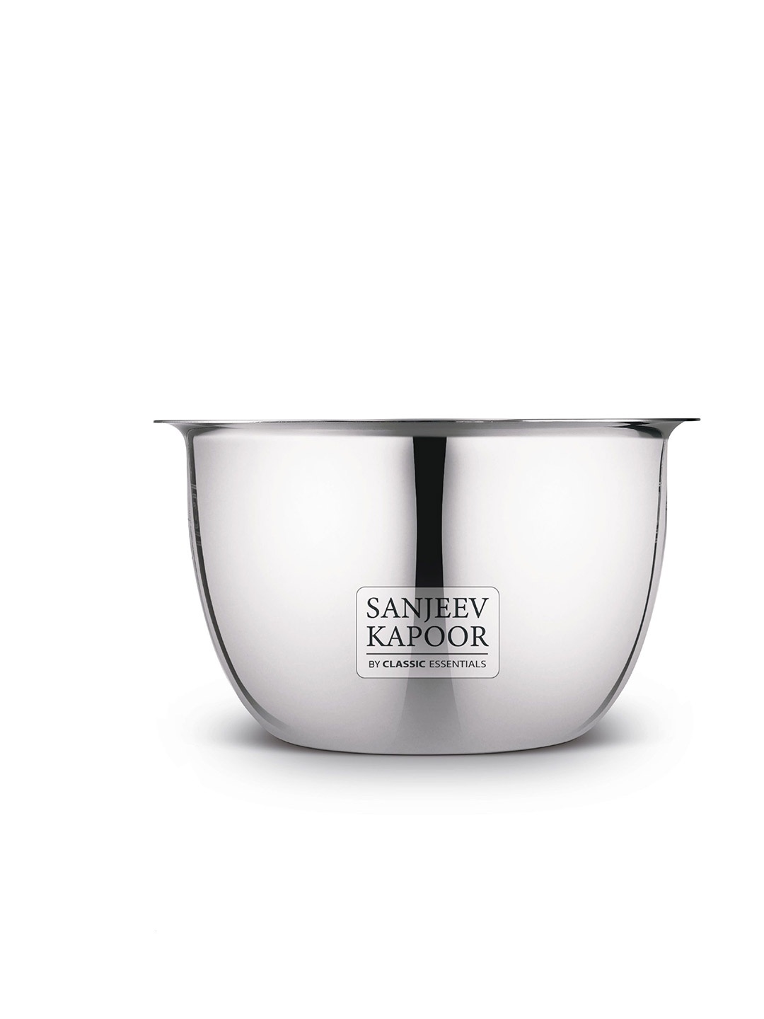 

Classic Essentials Silver-Toned Stainless Steel Microwave-Safe Mixing Bowl 750 ml