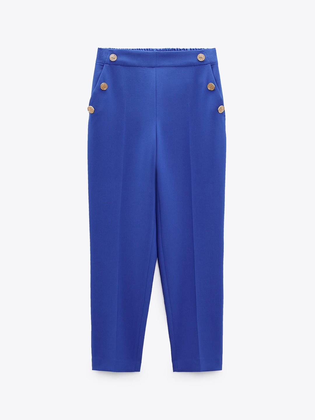 

ZARA Women Trousers, Blue
