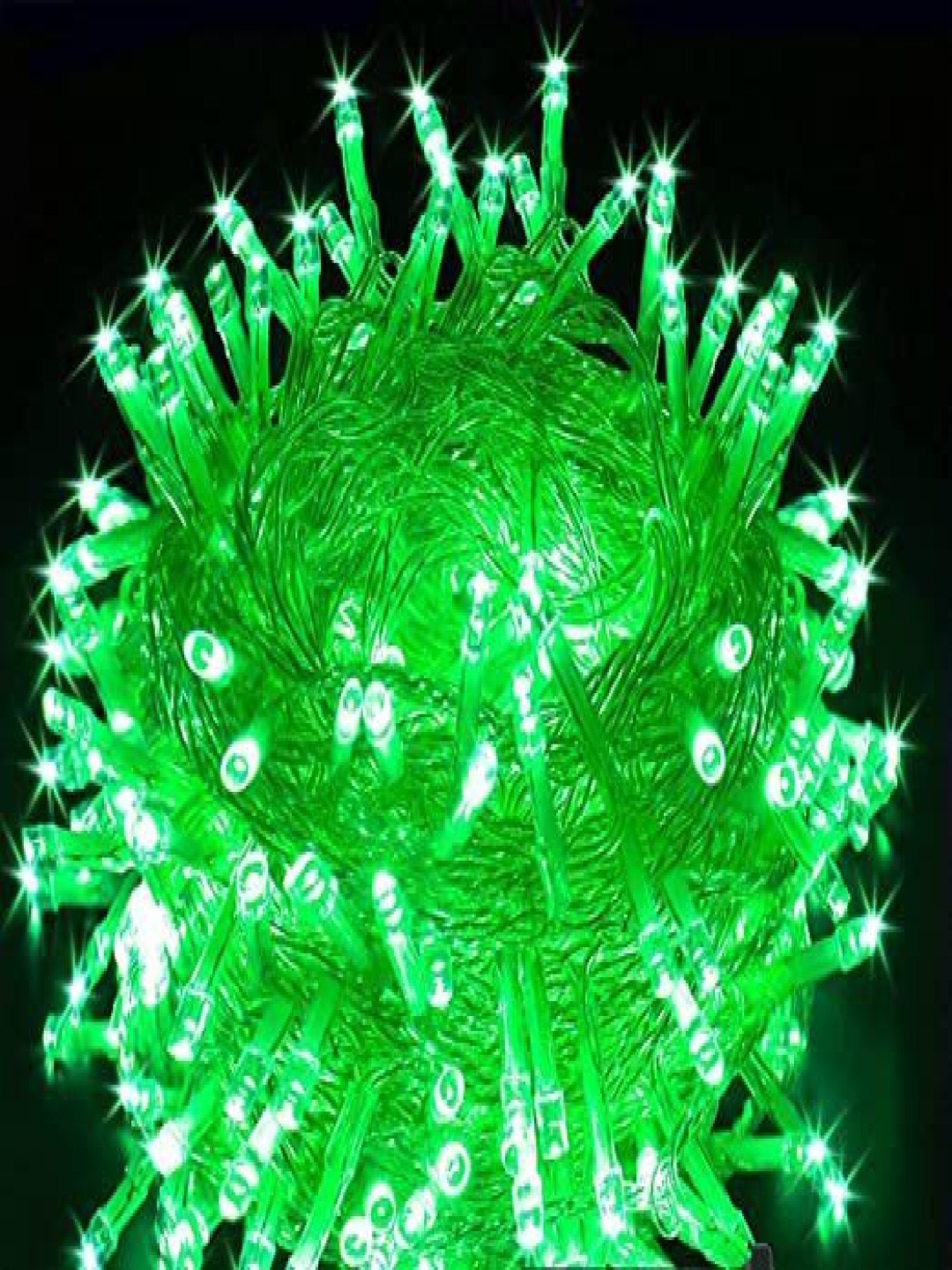 

SPARK WORLD Green Rice Shape LED Fairy String Lights