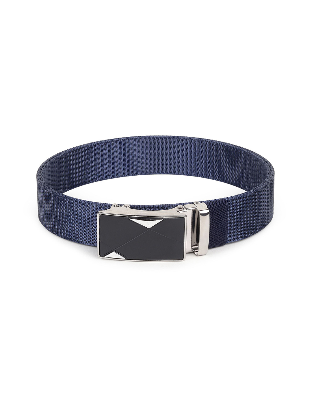 

Metronaut Men Textured Belt, Blue