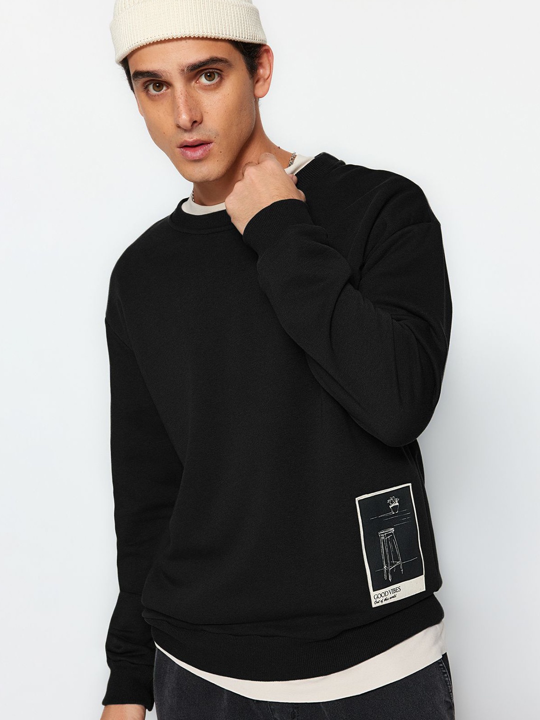 

Trendyol Men Sweatshirt, Na