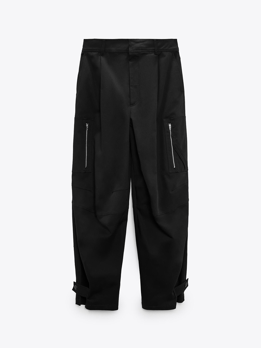 

ZARA Women Trousers, Black