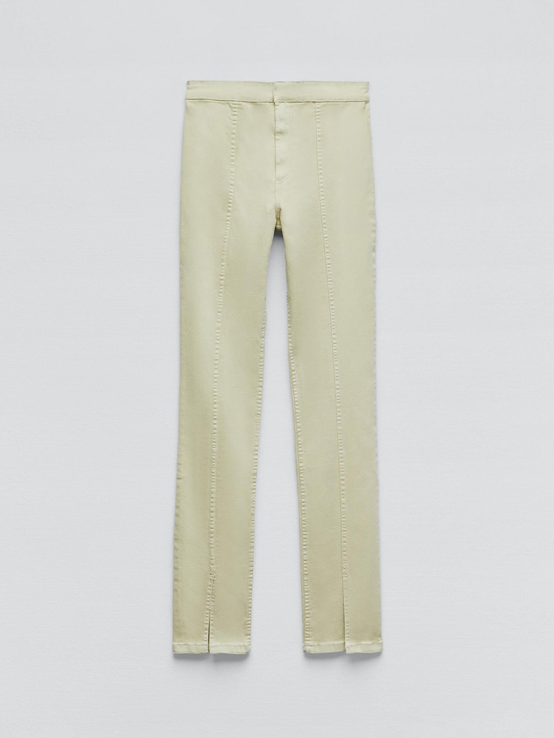

ZARA Women Trousers, Green