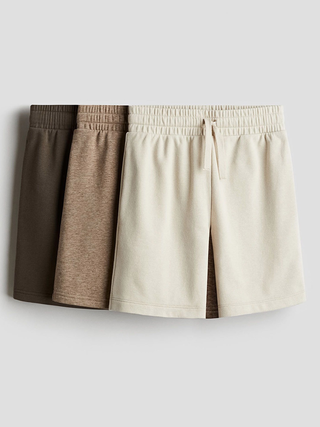 

H&M 3-Pack Shorts, Beige