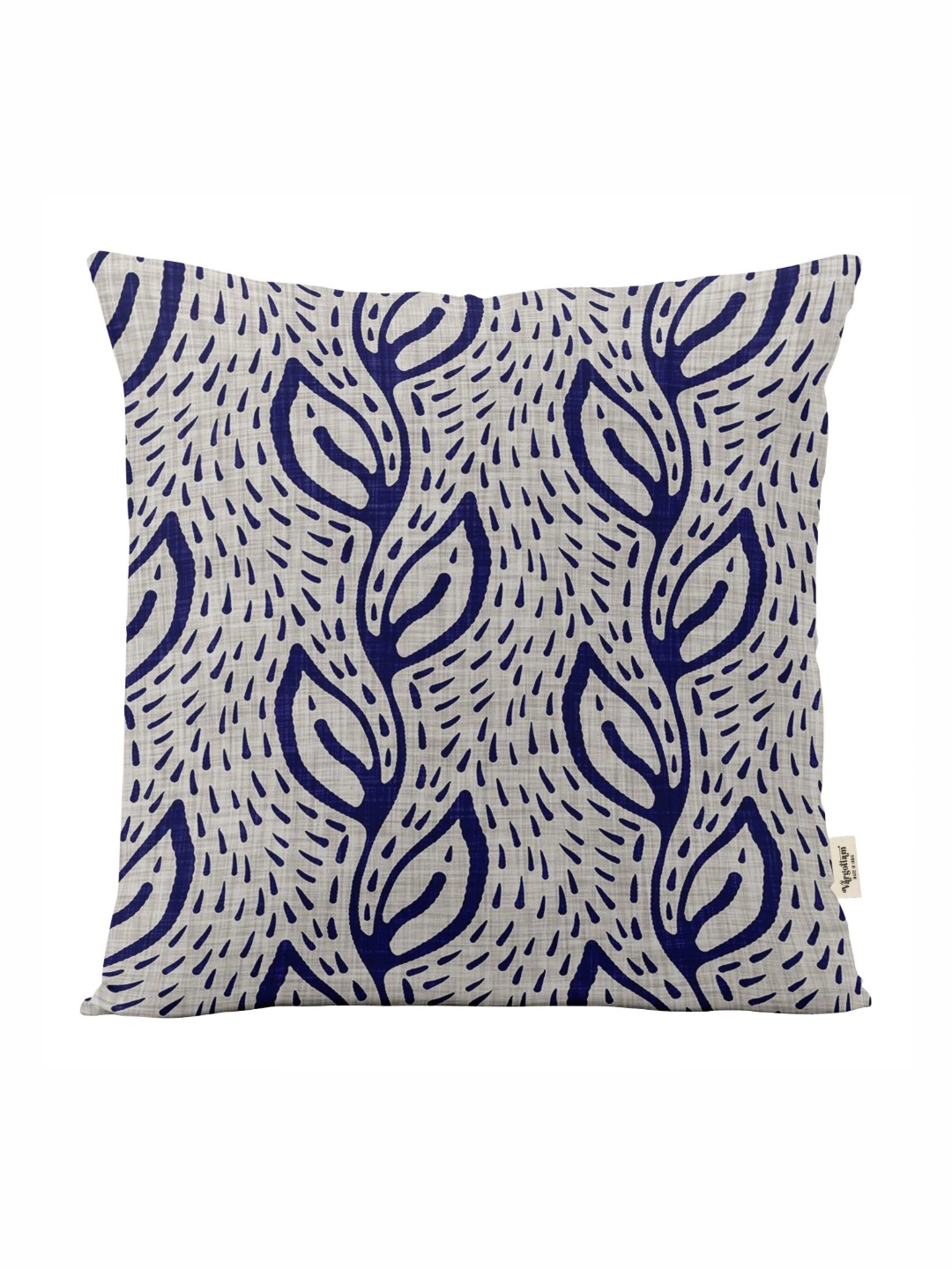 

Vargottam Blue Set of 5 Floral Square Cushion Covers