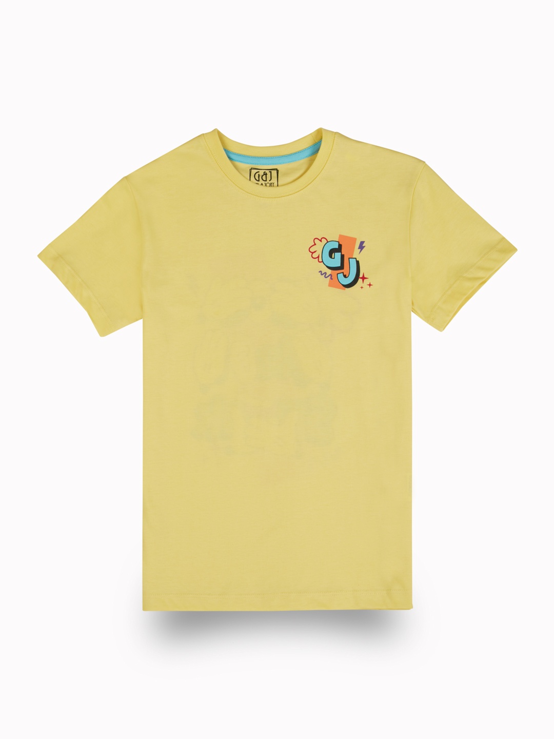 

Gini and Jony Boys Graphic Printed Round Neck T-shirt, Yellow