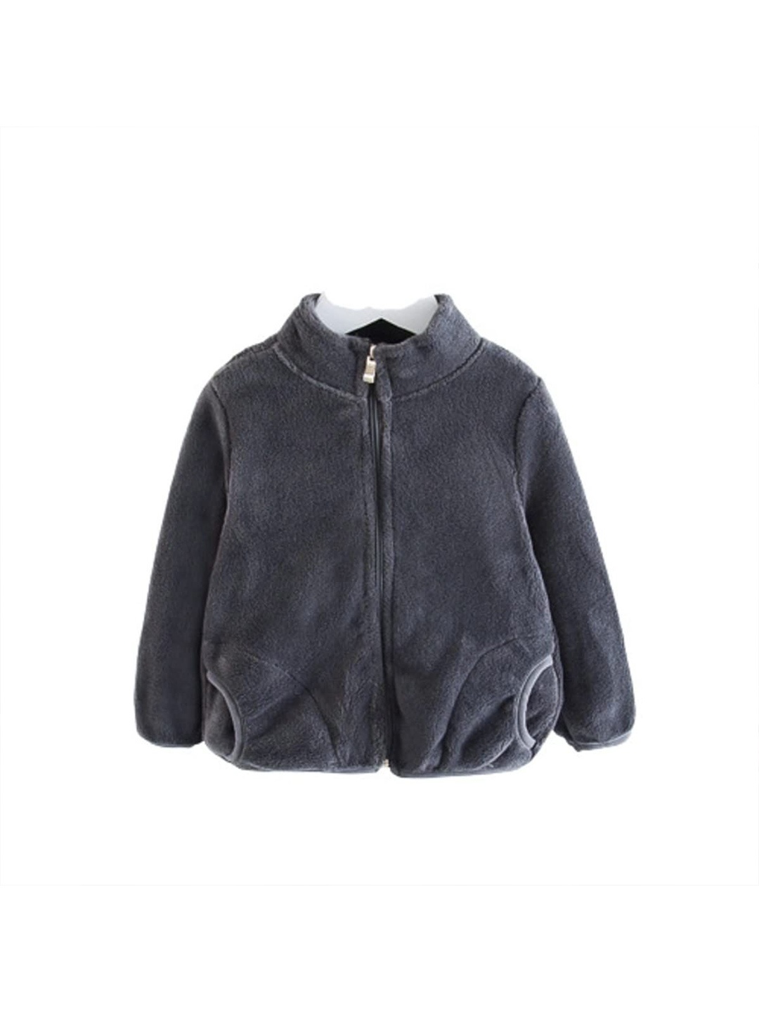 

MOMISY Kids Bomber Jacket, Grey