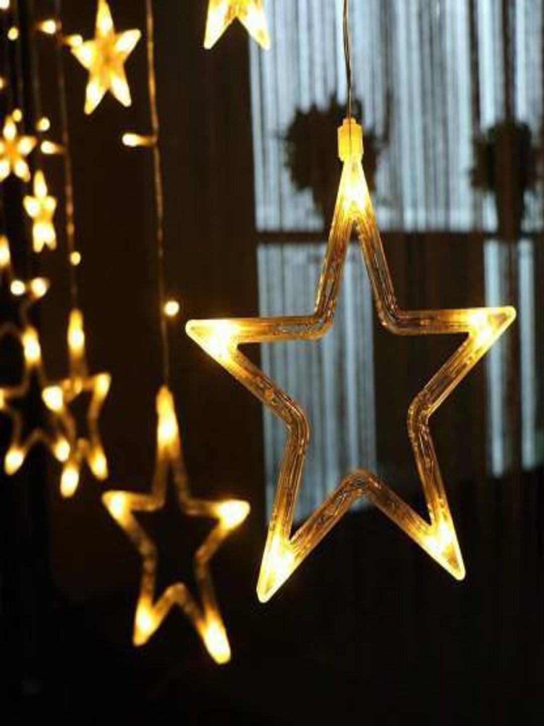 

SPARK WORLD Gold Toned LED String Lights