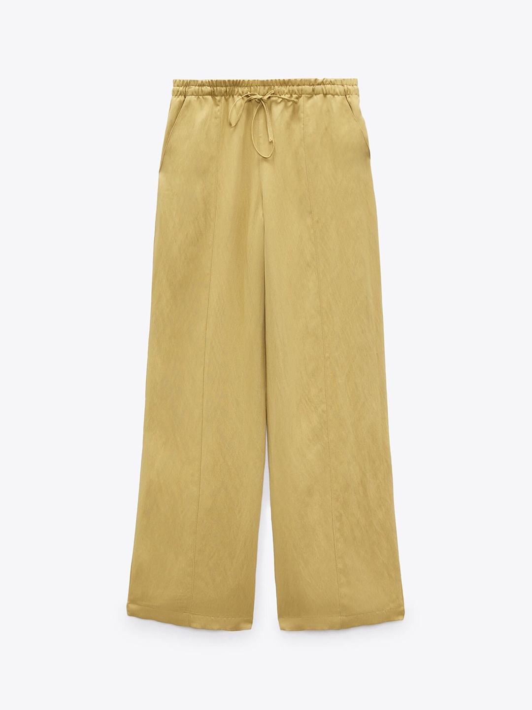 

ZARA Women Trousers, Olive