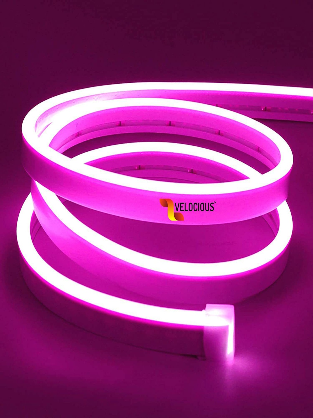 

SPARK WORLD Pink Rice Shape String Lights