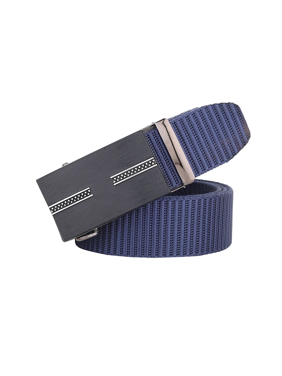 

Metronaut Men Textured Belt, Blue