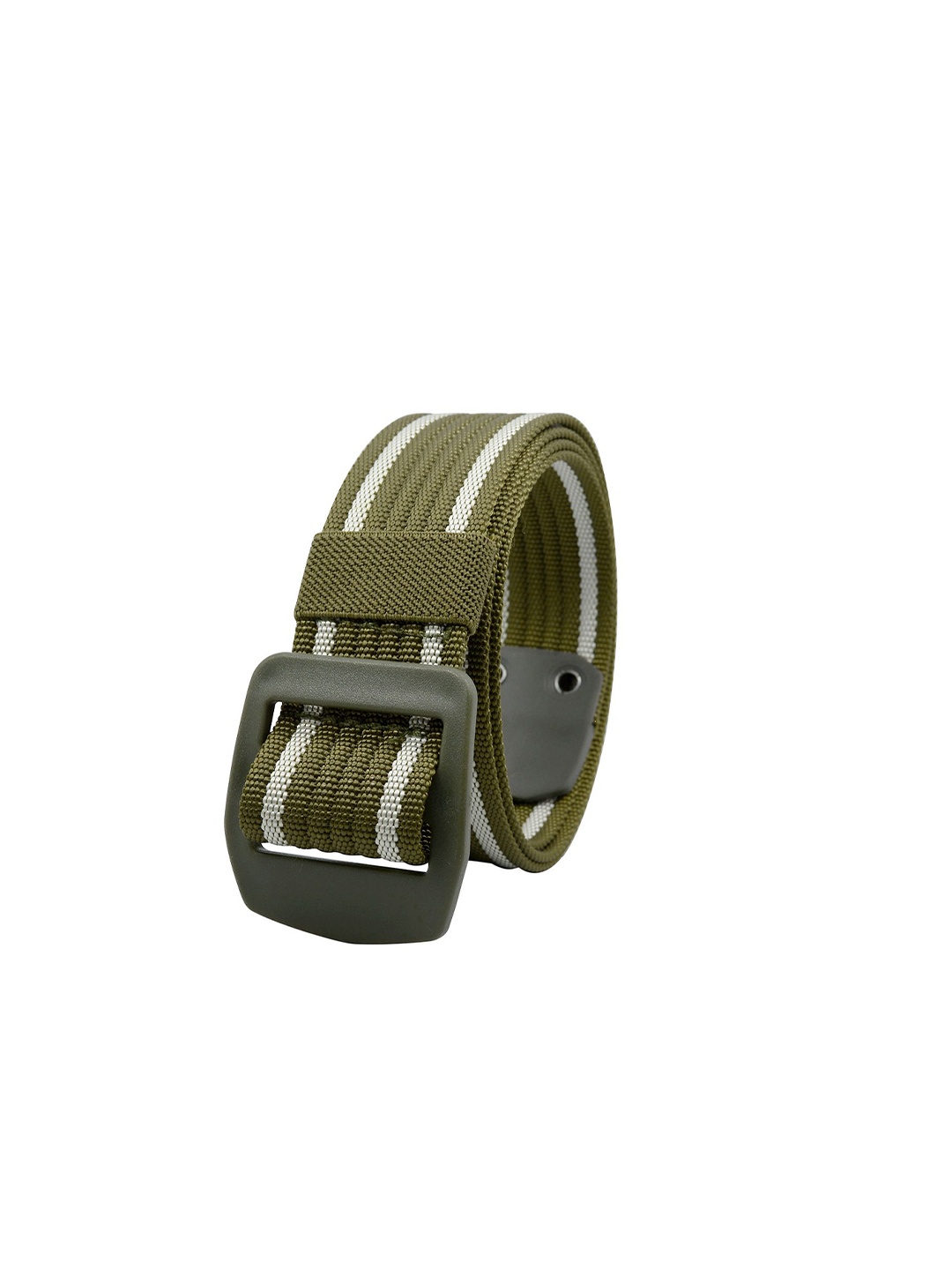 

Metronaut Men Textured Formal Belt, Olive