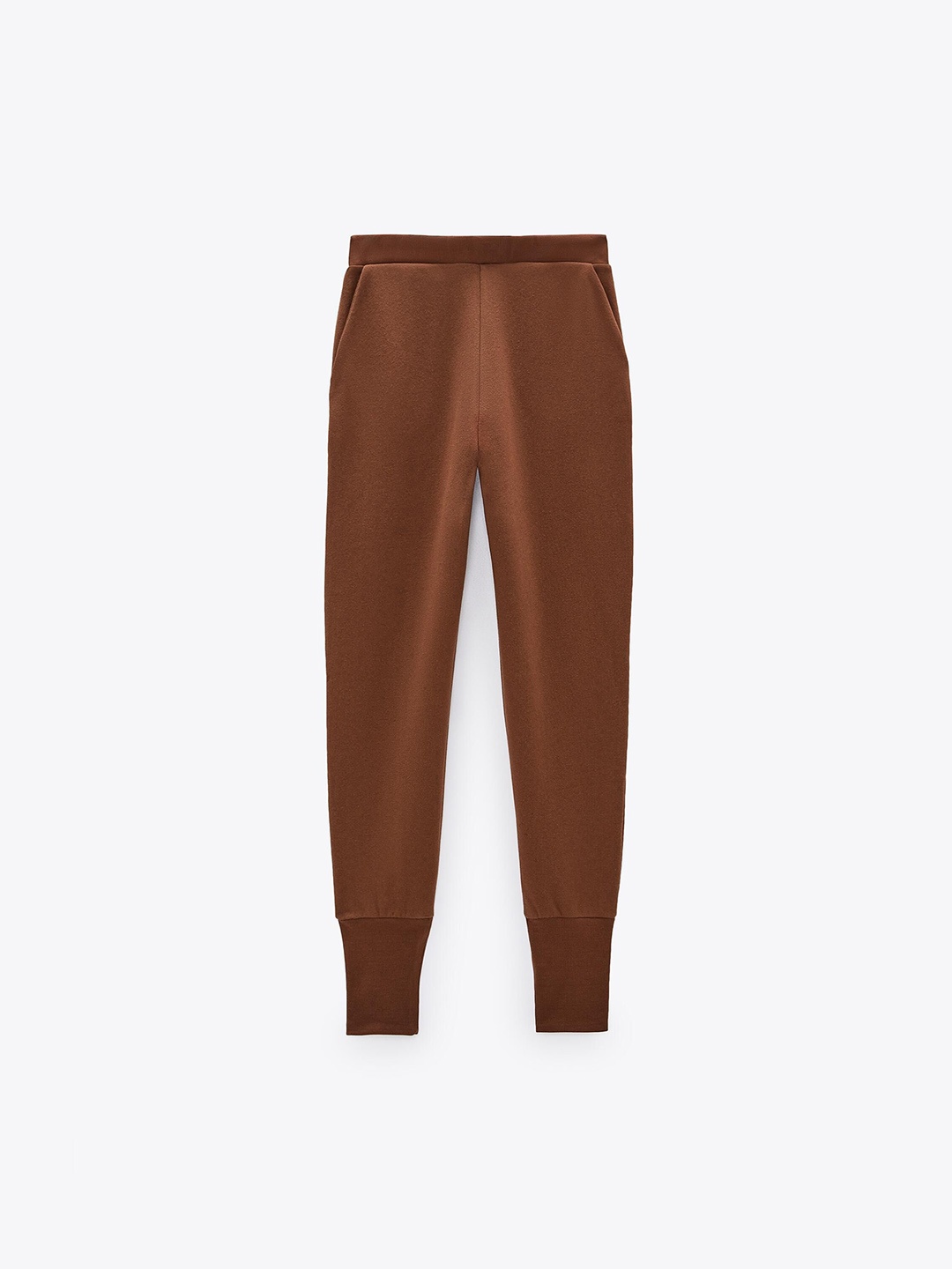 

ZARA Women Trousers, Brown