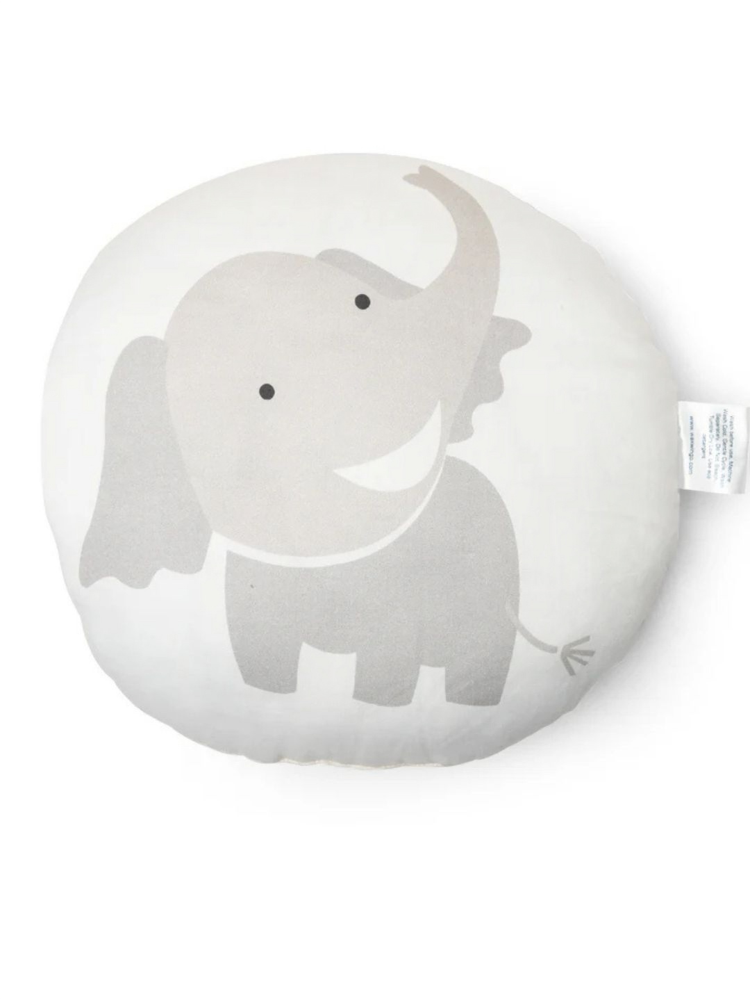 

WAXWINGO Grey & White Elle Printed Pre-Filled Round Shaped Cushion