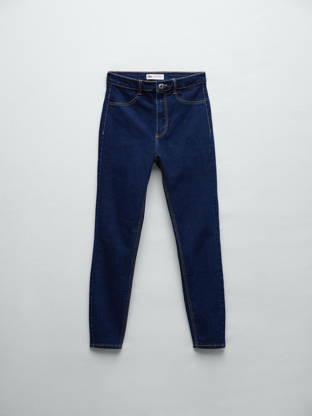 

ZARA Women Trousers, Navy blue