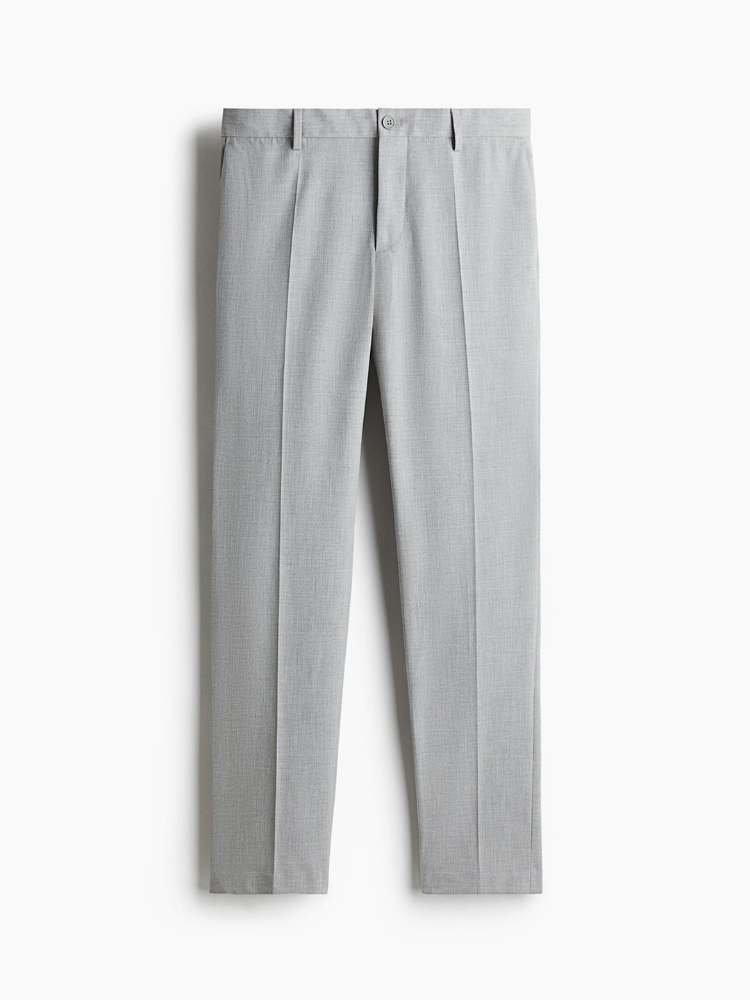 

H&M Slim Fit Tailored Trousers, Grey