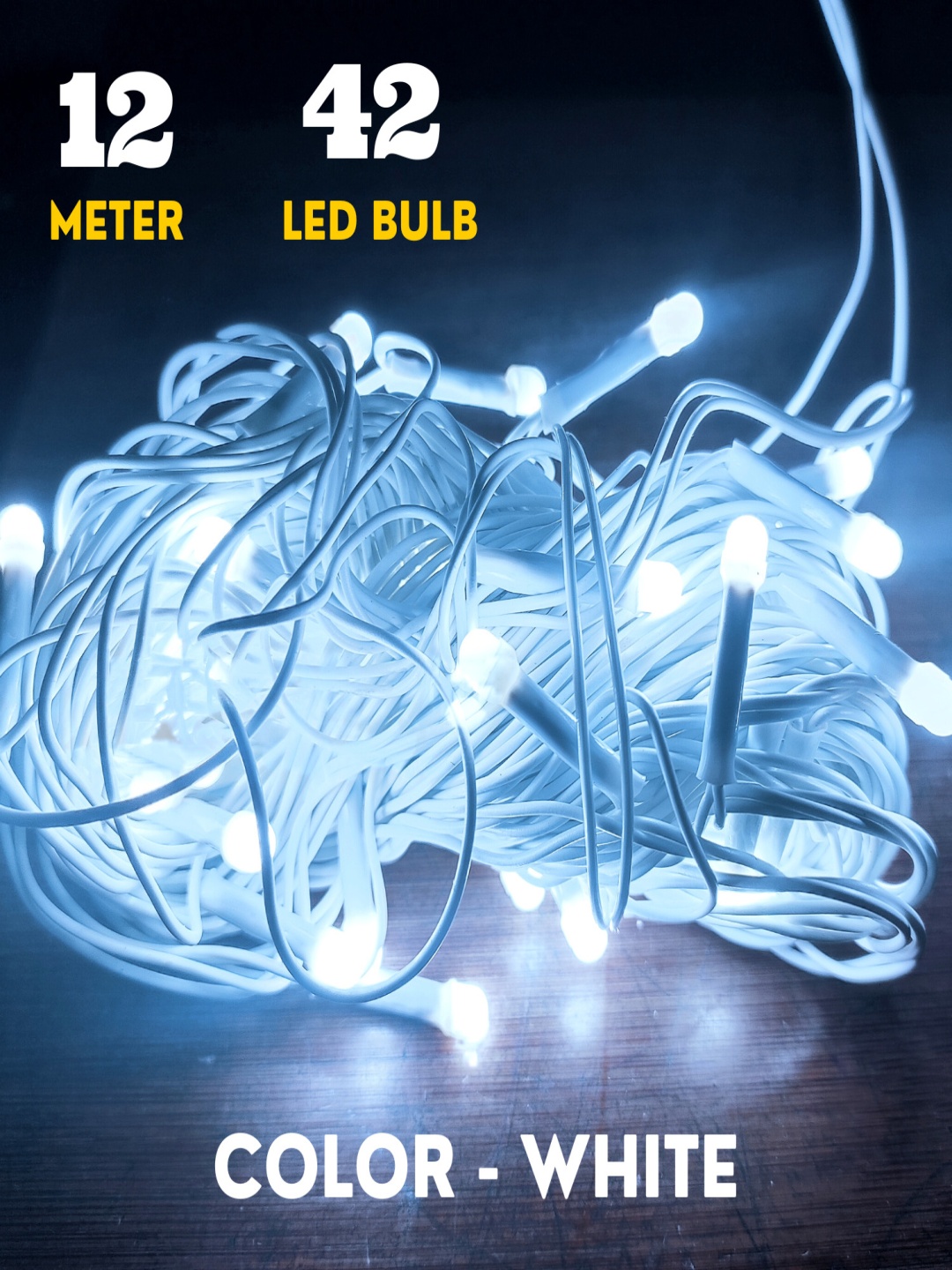

SPARK WORLD White Rice Shape LED Fairy String Lights