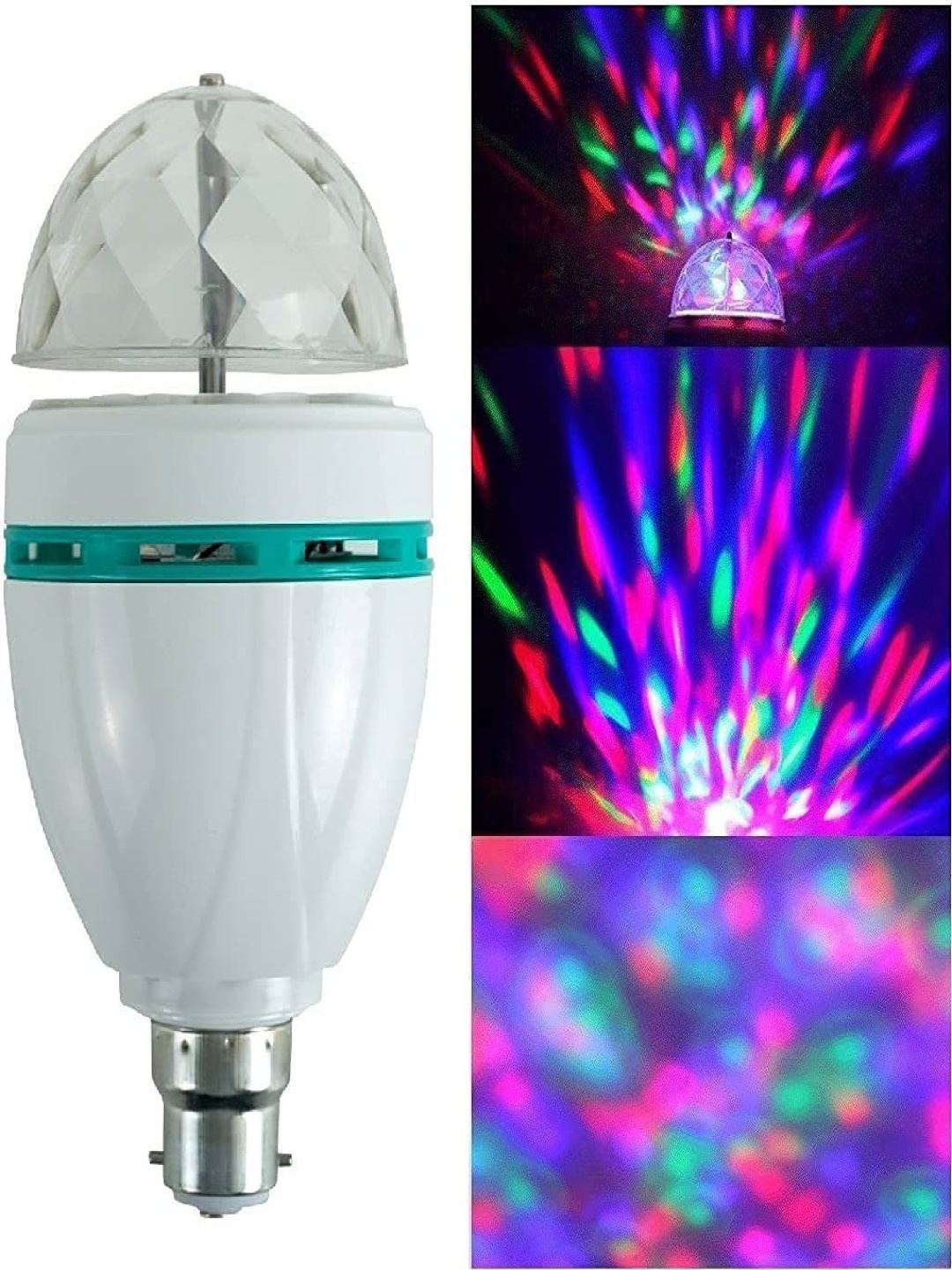 

SPARK WORLD White & Green Star Shaped Bulb String Lights