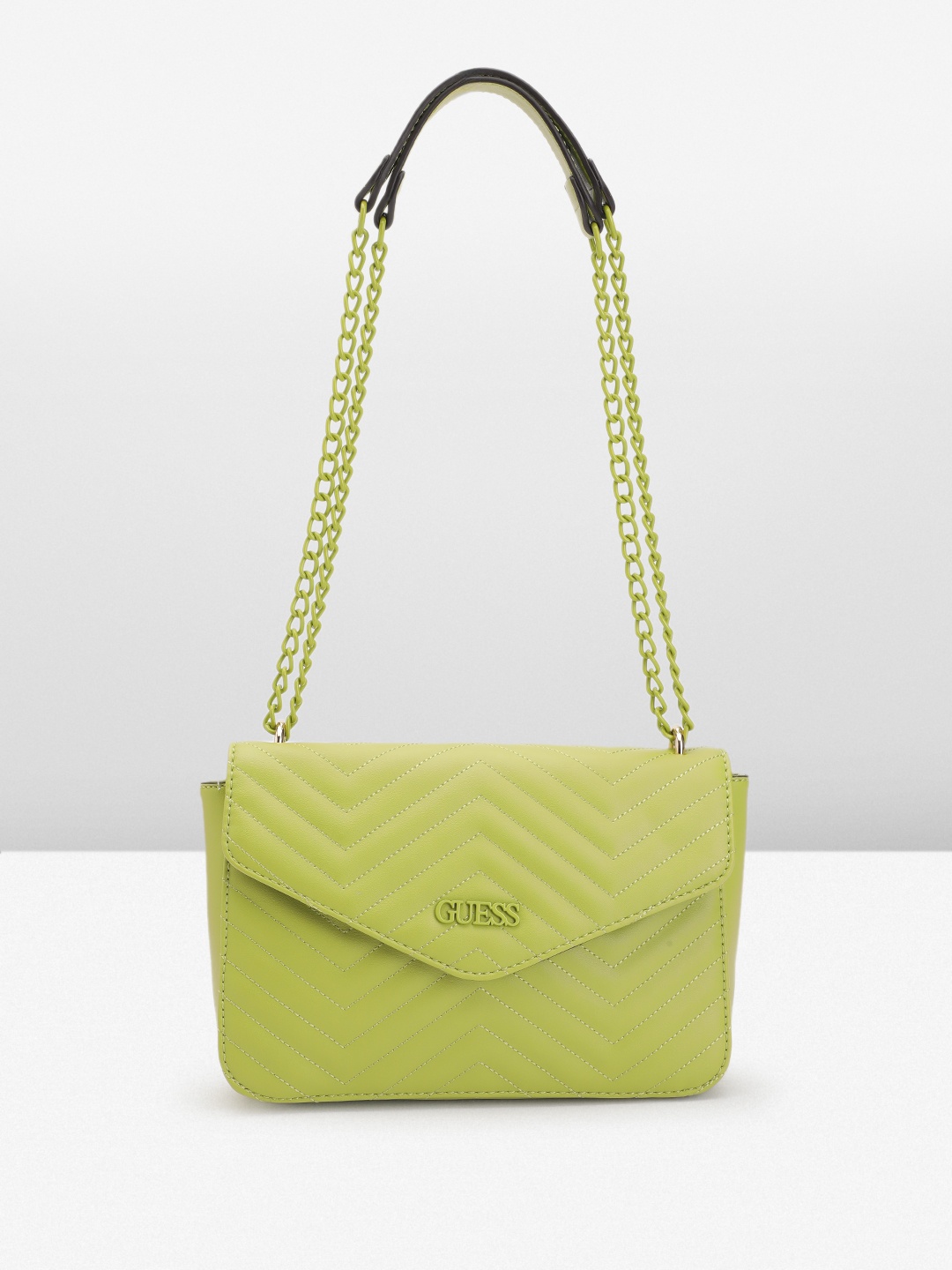 

GUESS Quilted Shoulder Bag, Green