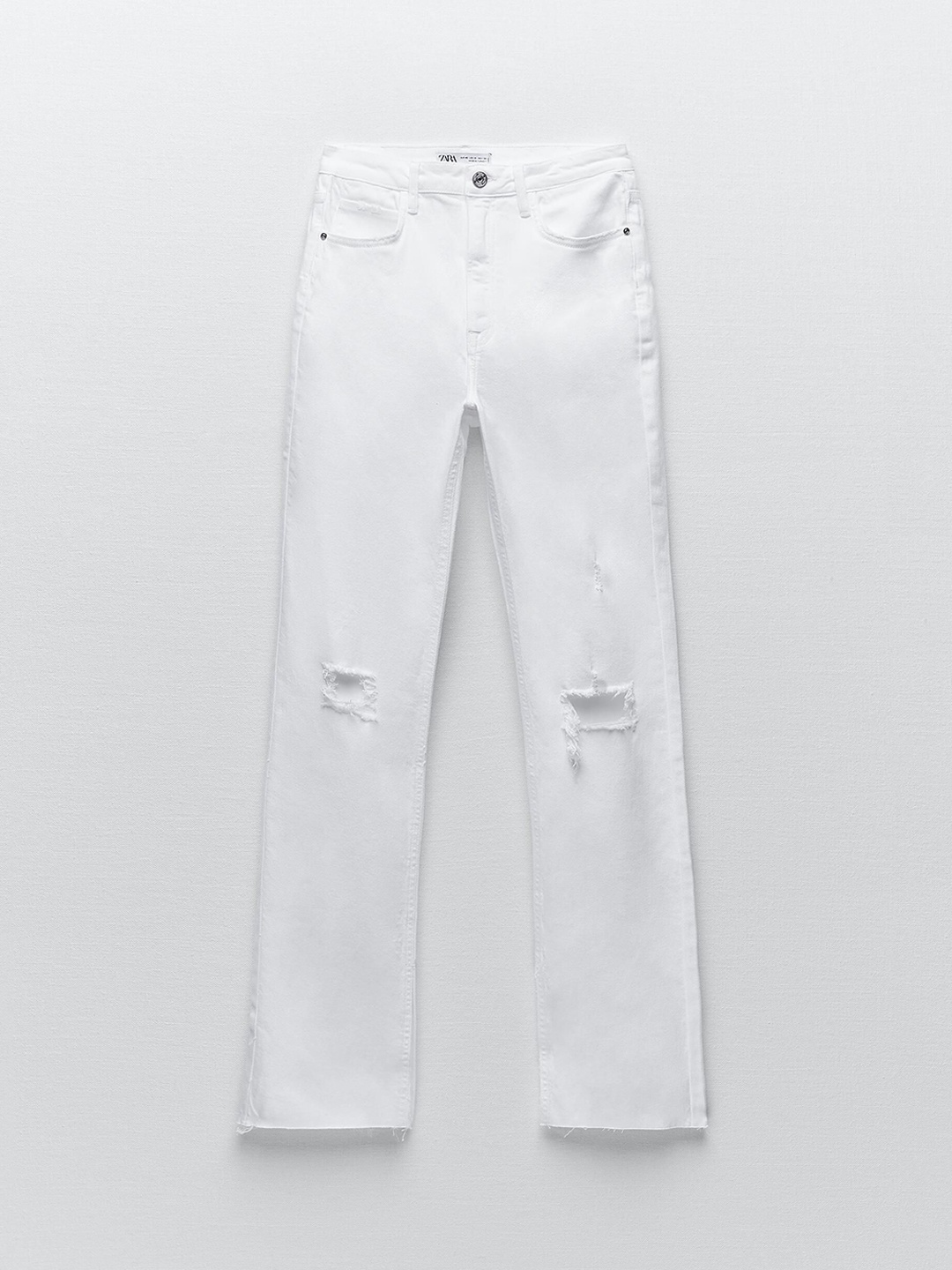 

ZARA Women Trousers, White