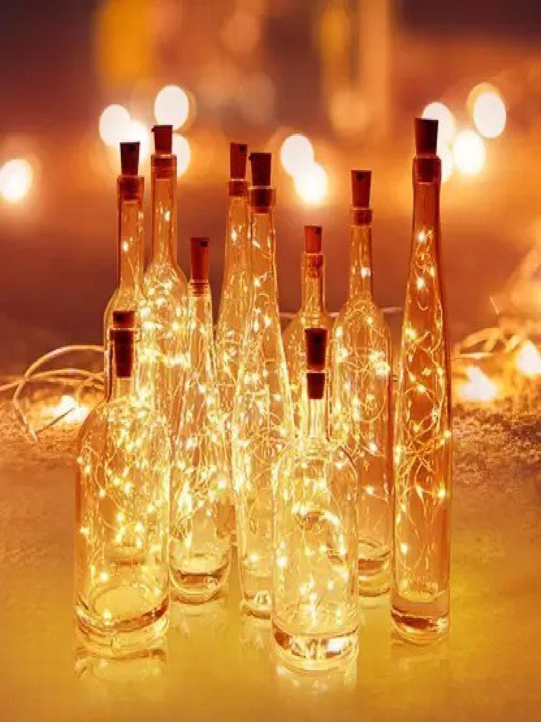 

ENORMITY Yellow Cylindrical Shape String Lights
