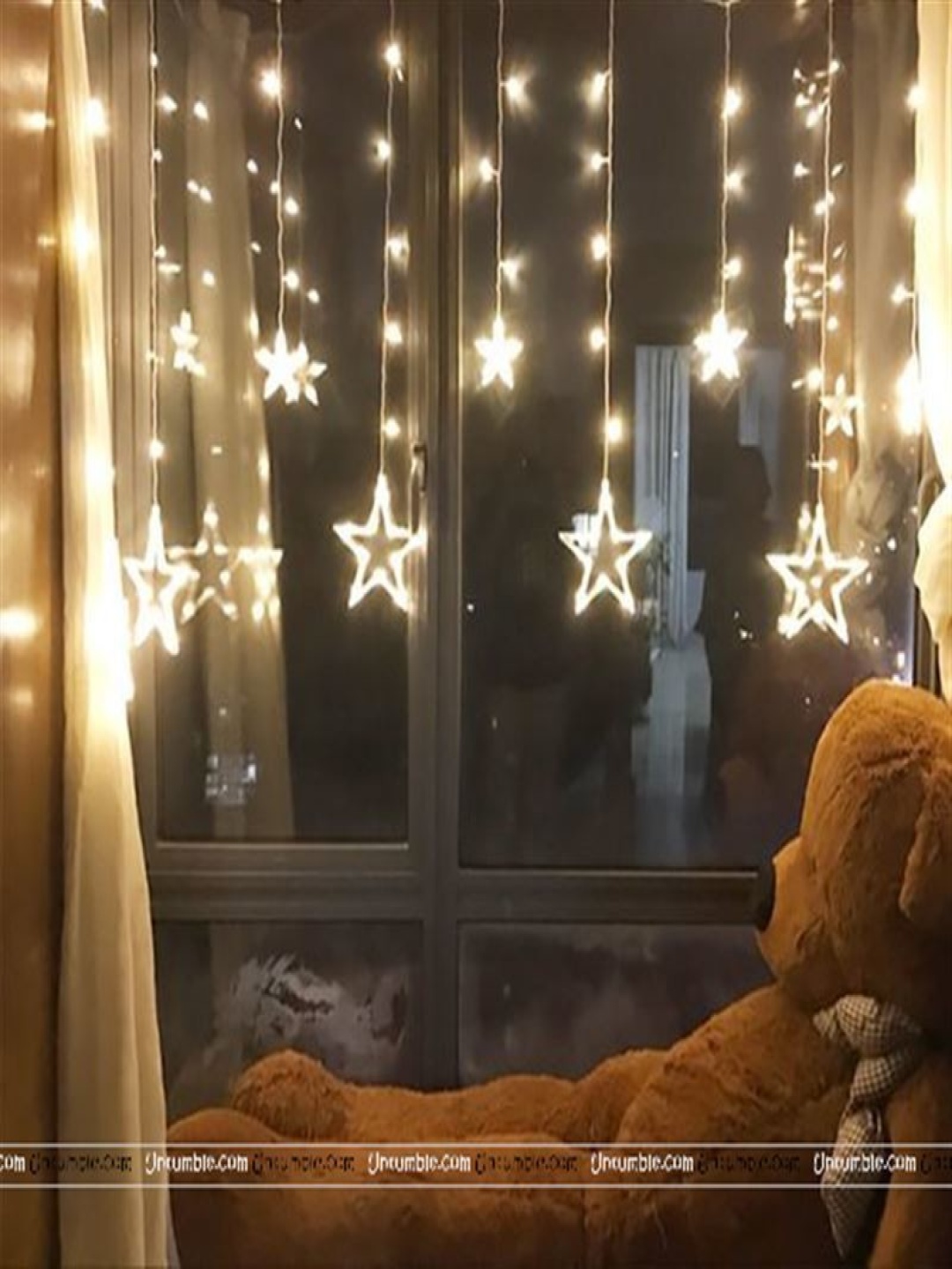 

SPARK WORLD Gold Toned LED String Light