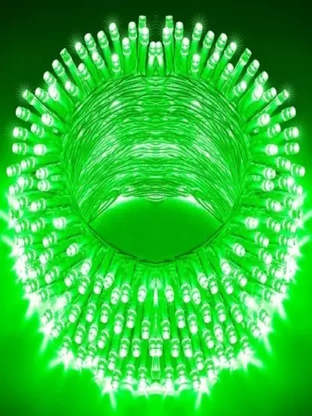 

SPARK WORLD Green Cylindrical Shape String Lights