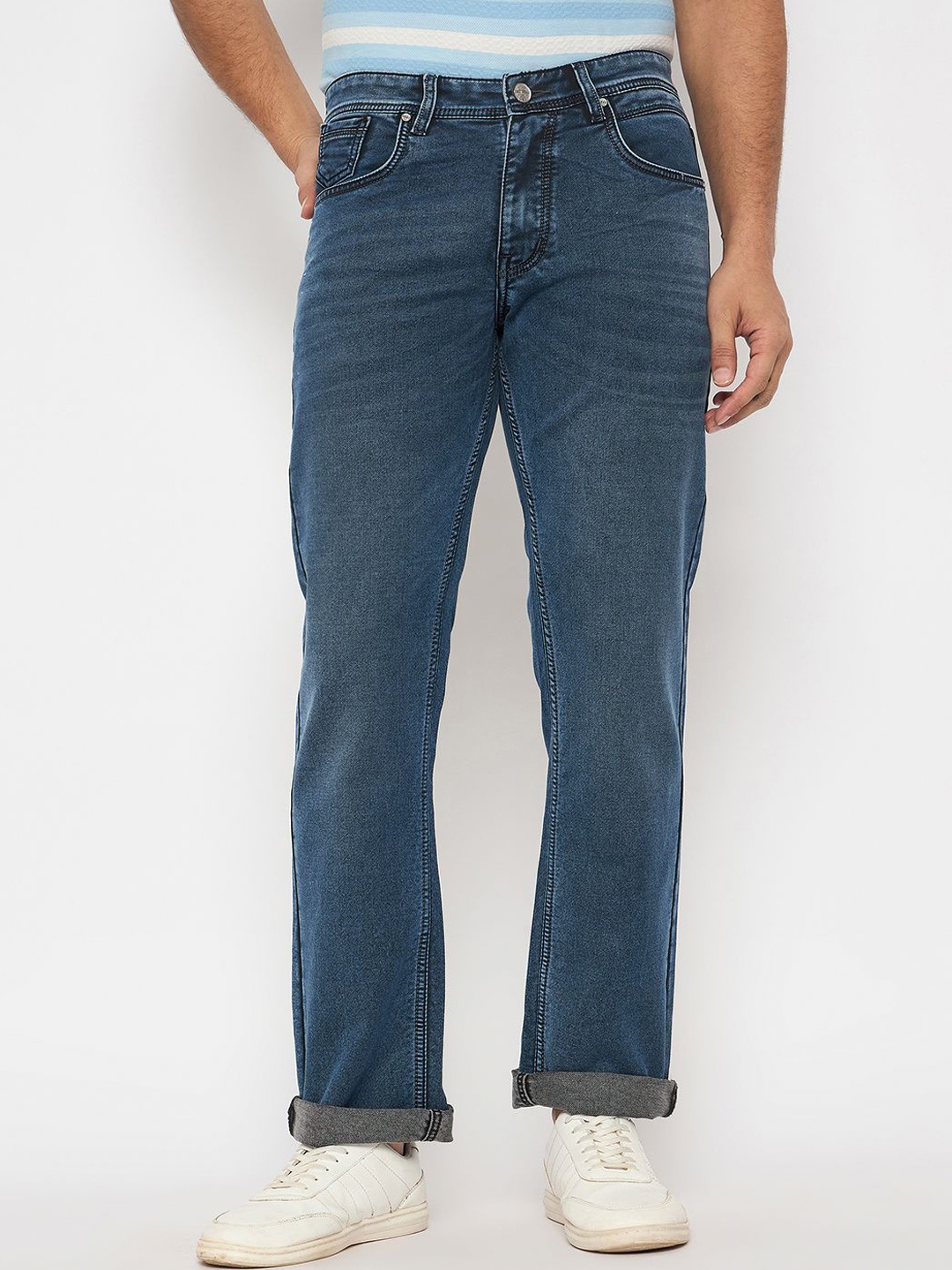

Duke Men Stretchable Jeans, Blue