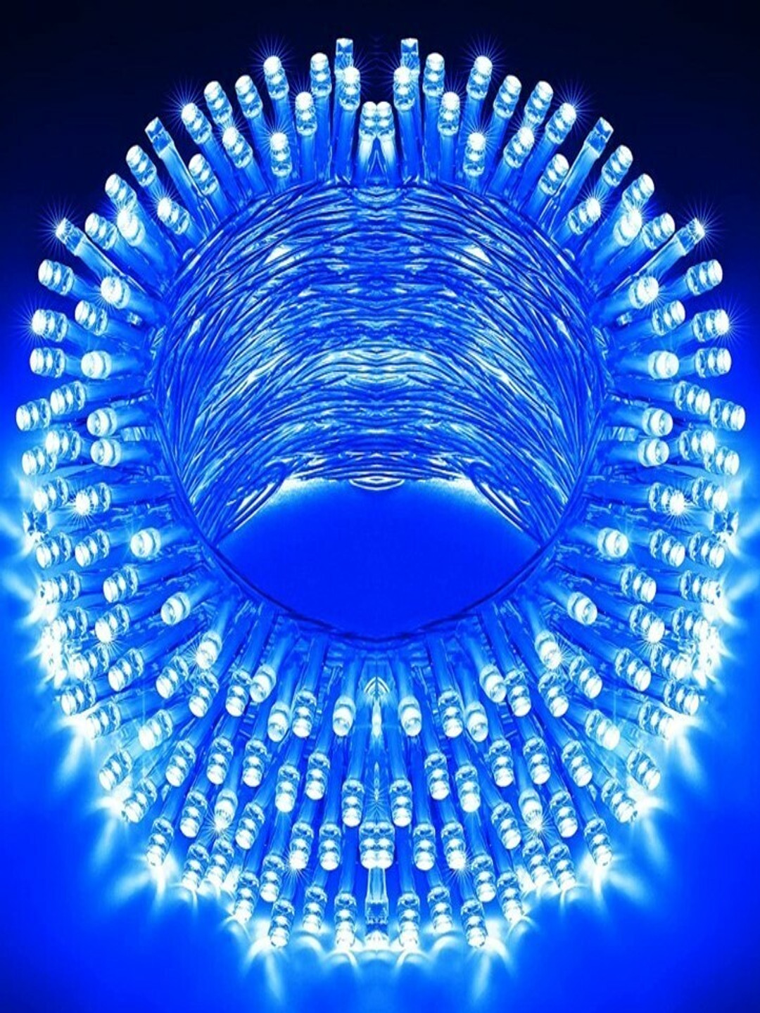 

SPARK WORLD Blue Rice Shaped String Lights