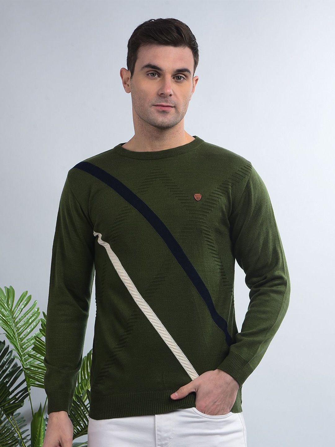 

COBB Men Pullover Sweater, Green