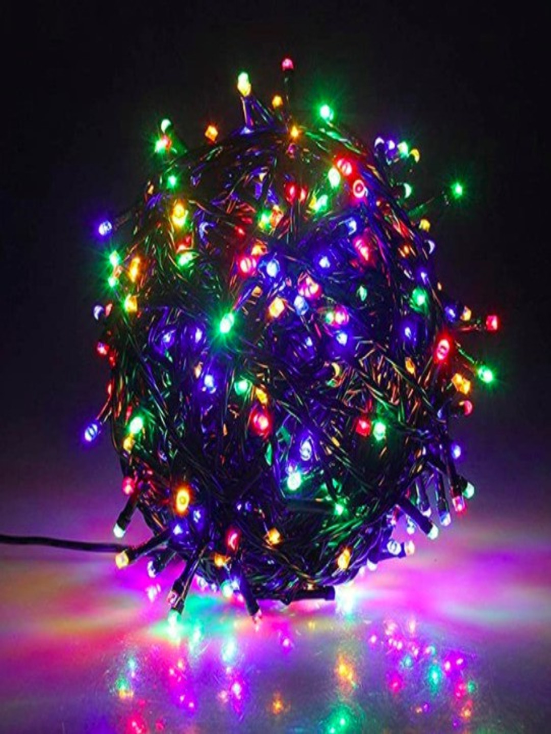 

ENORMITY Blue & Green Rice Shape String Light