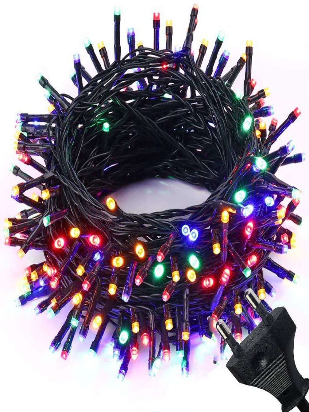 

SPARK WORLD Red & Blue Rice Shaped LED String Lights
