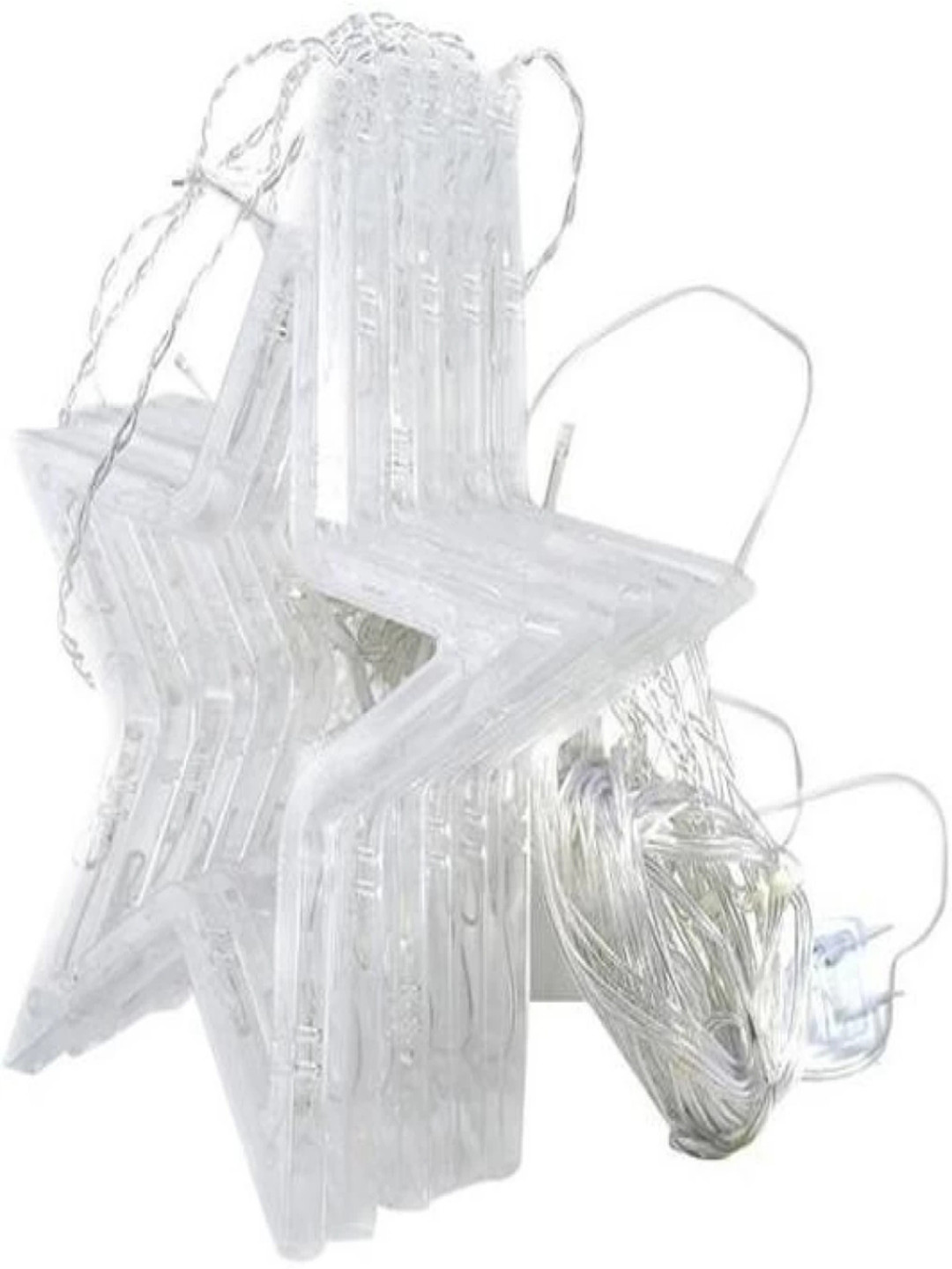 

SPARK WORLD Yellow Star Shaped LED String Lights