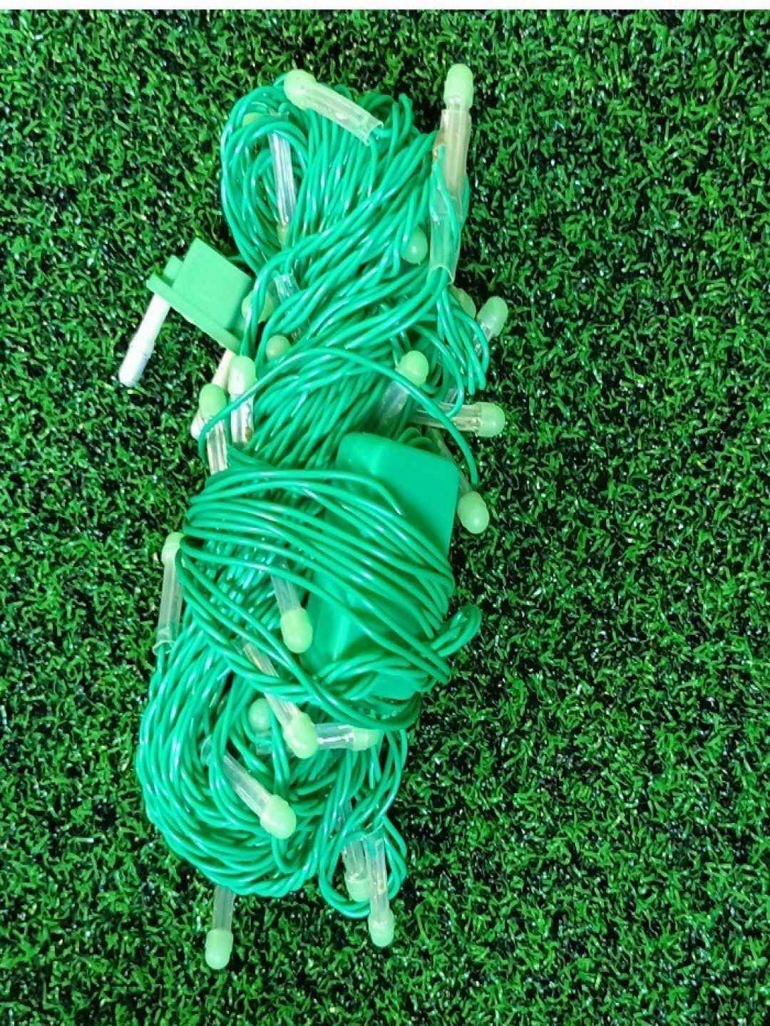 

SPARK WORLD Green Rice Shaped String Lights