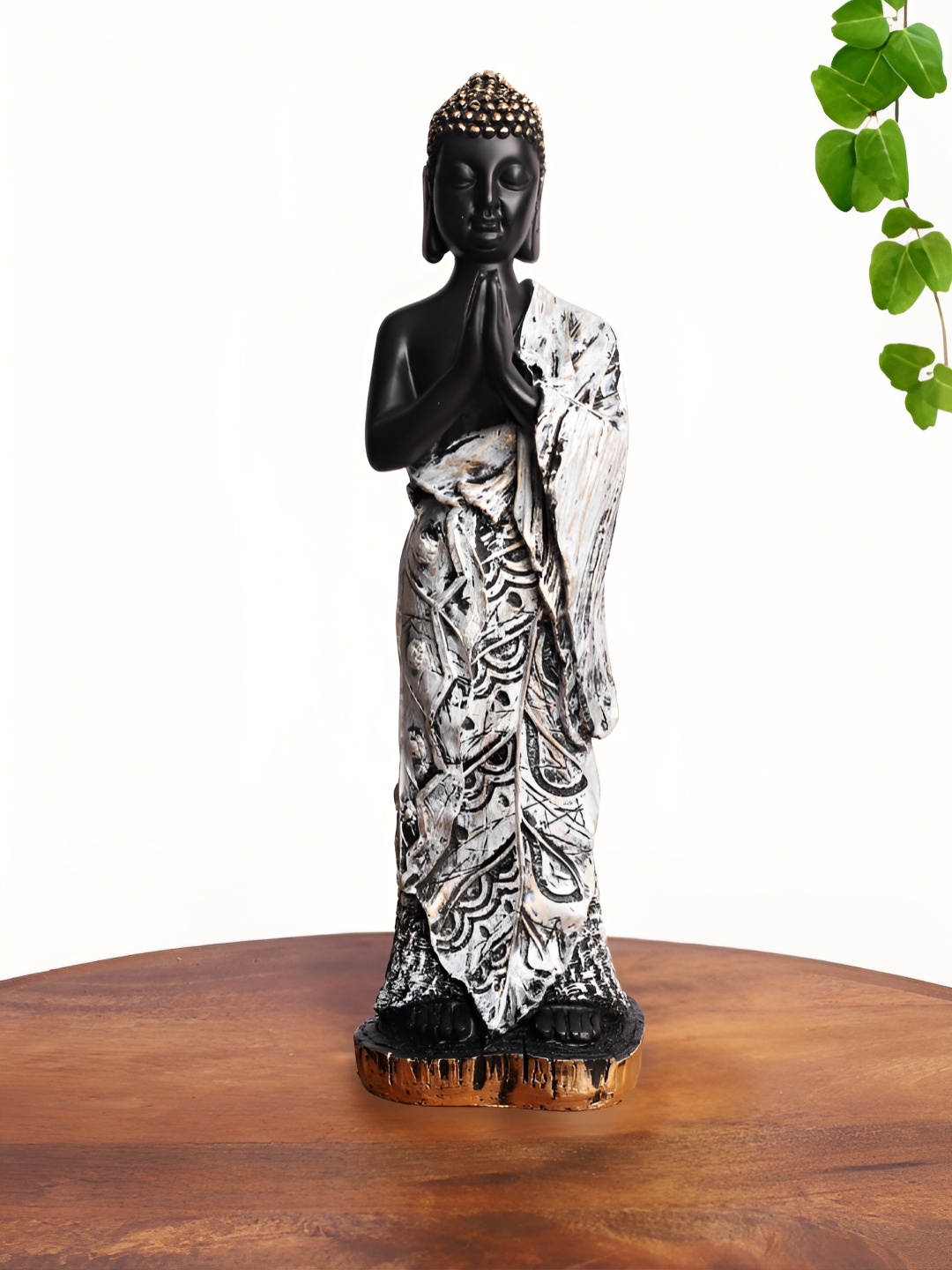 

INTERNATIONAL GIFT Black Buddha Idol Showpiece