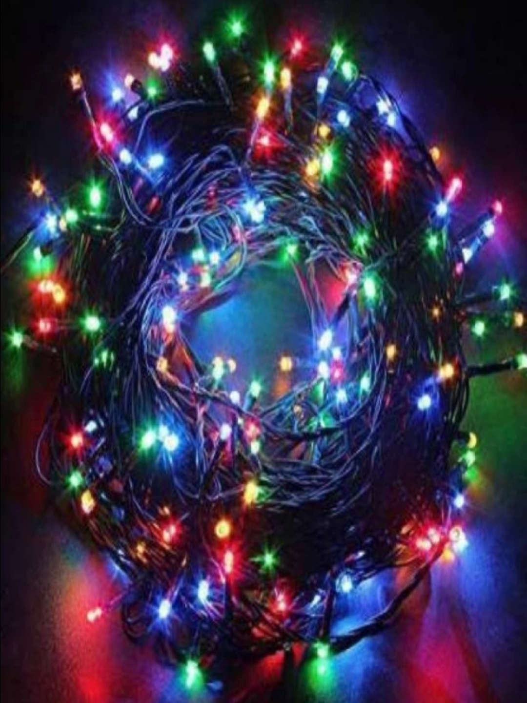 

SPARK WORLD Rice Shape LED String Lights, Red