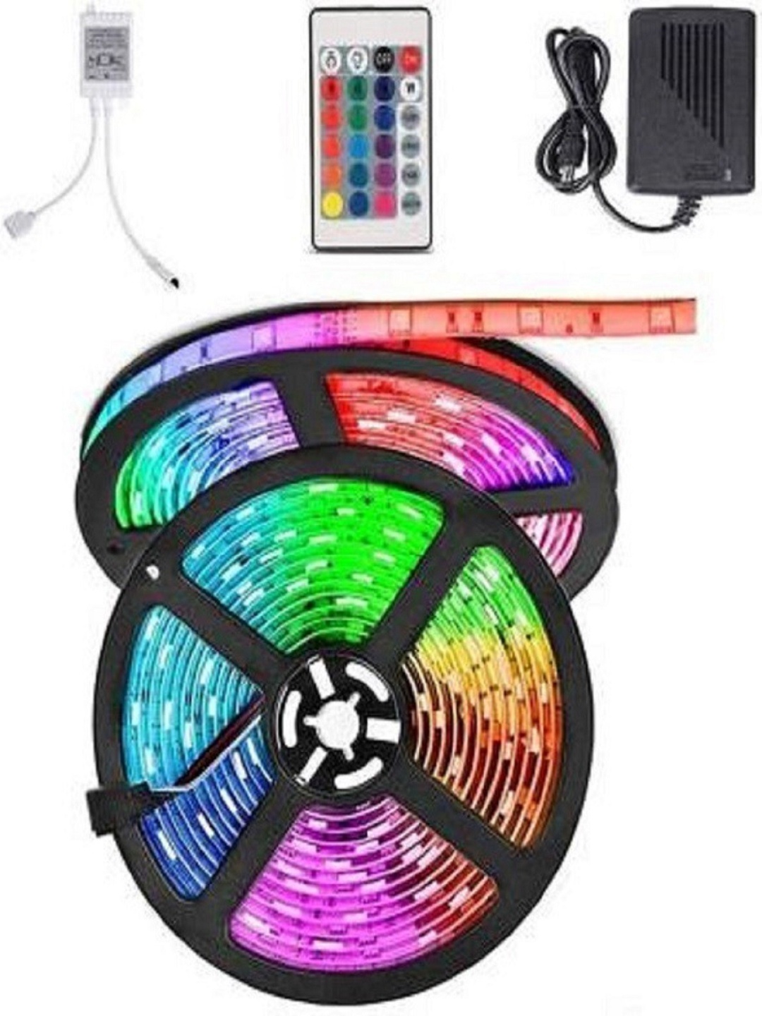 

SPARK WORLD Pink And Blue Strip Rope LED String Light With Remote