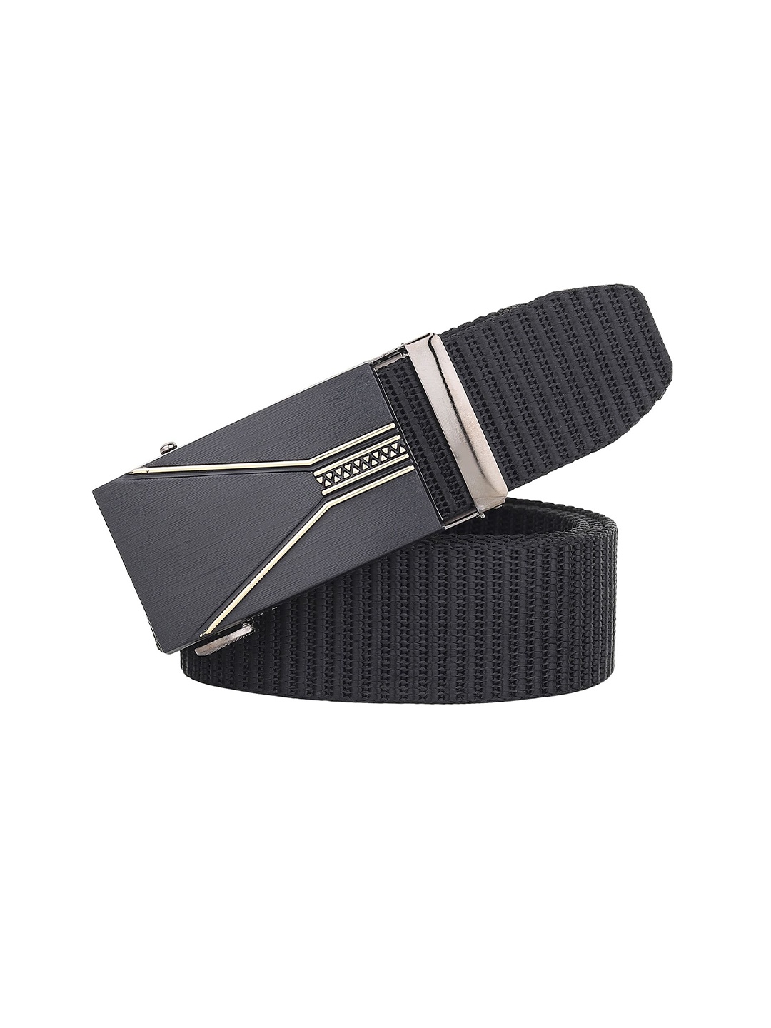 

Metronaut Men Textured Belt, Black