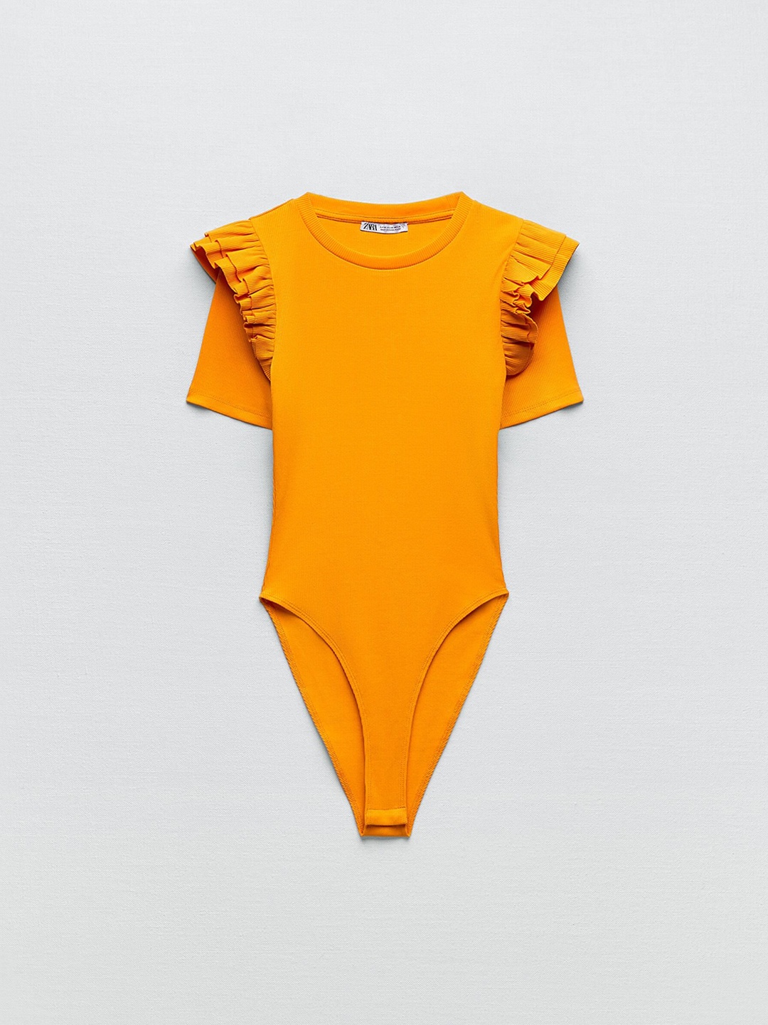 

ZARA Women Orange Bodysuit