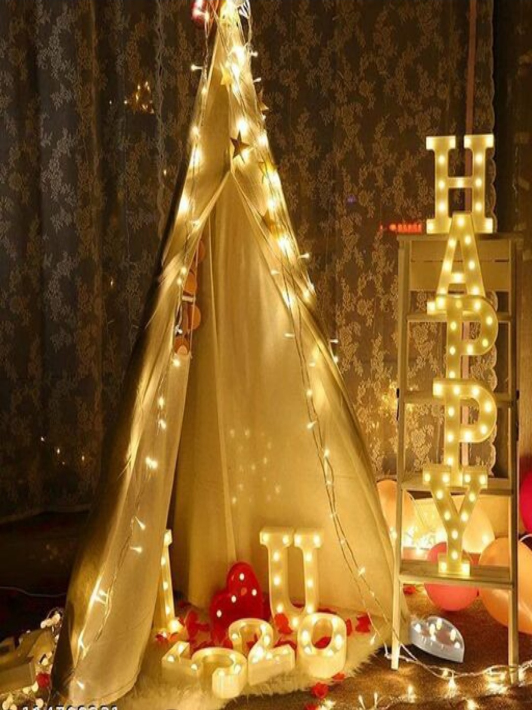 

SPARK WORLD Yellow LED String Lights
