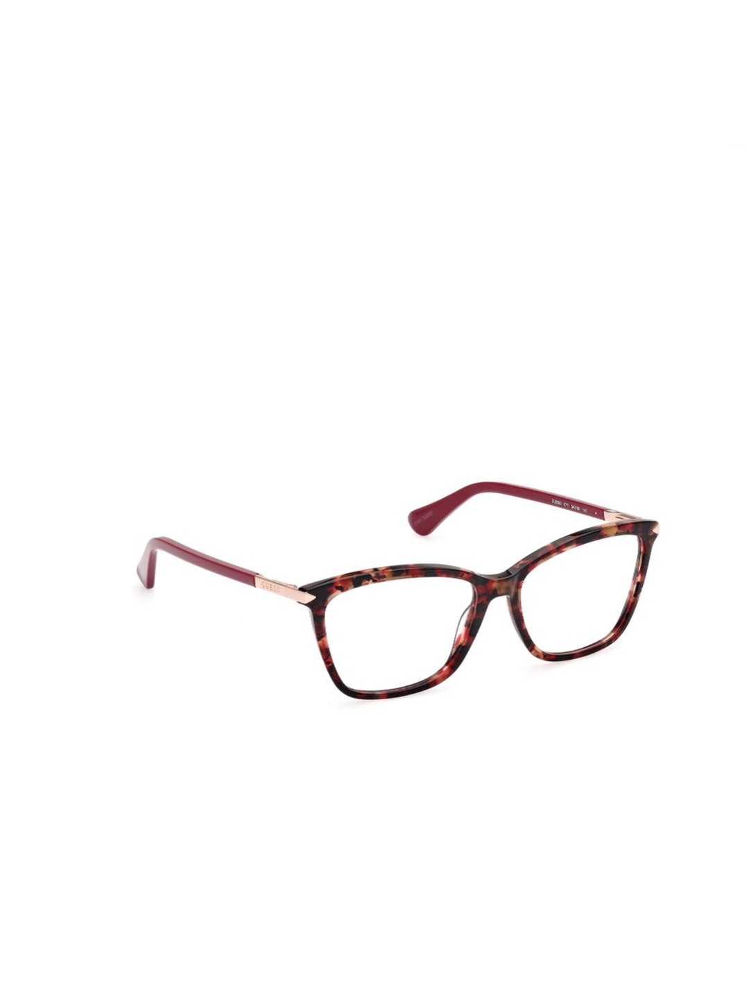 

GUESS Women Full Rim Square Frames, Brown