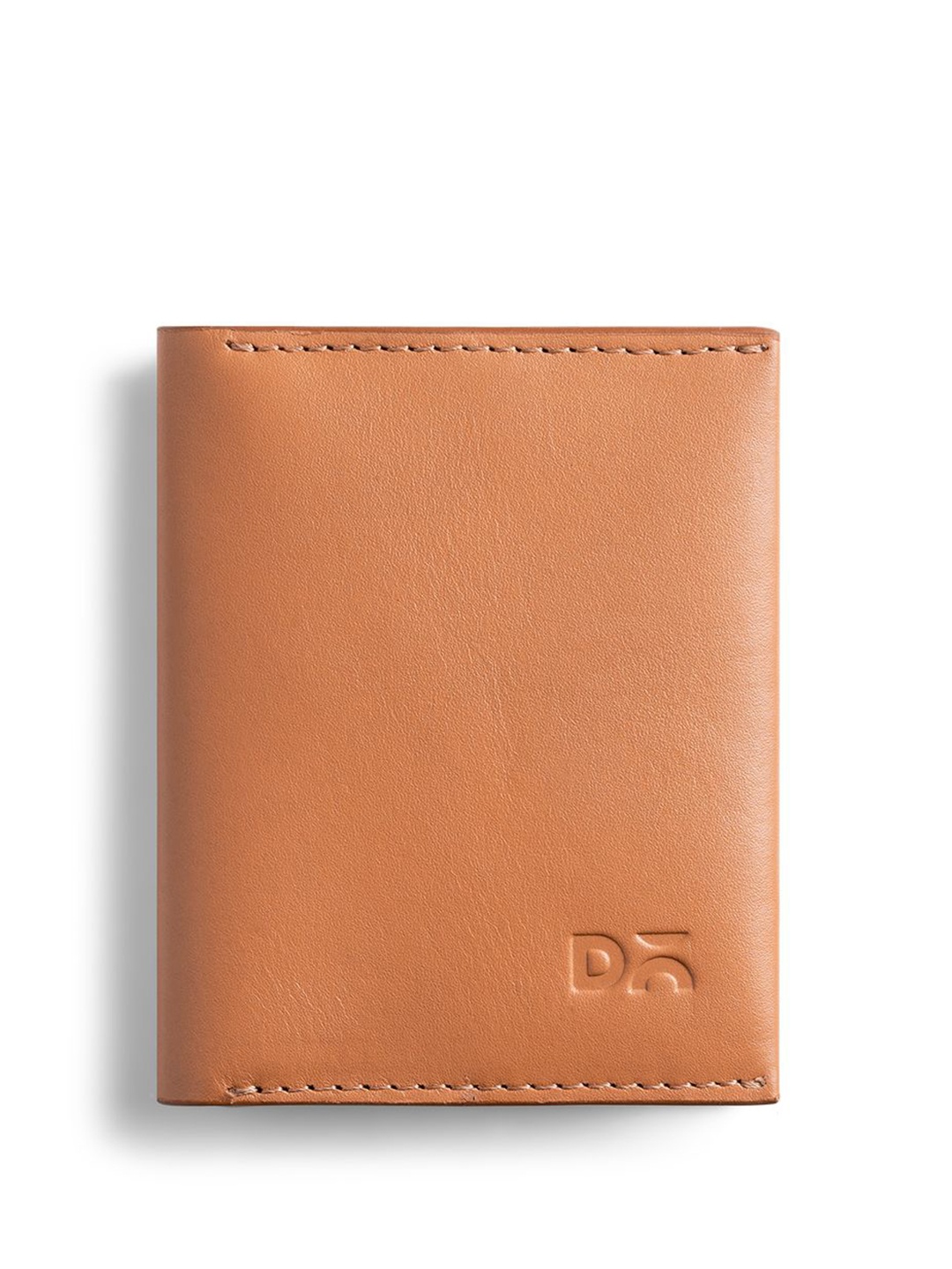 

DailyObjects Unisex PU Two Fold Wallet, Tan