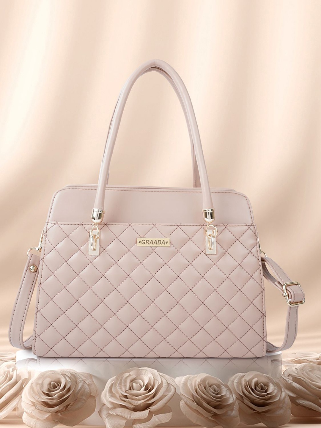 

GRAADA Shopper Satchel, Cream