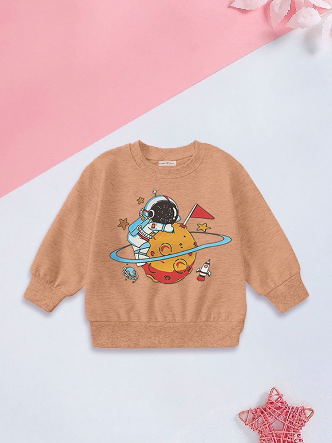 

FOREVER FRIDAY Boys Sweatshirt, Peach