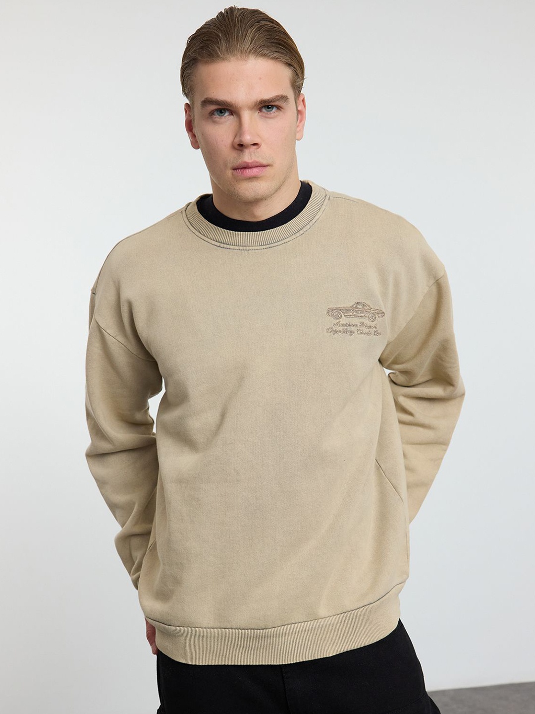 

Trendyol Men Sweatshirt, Na