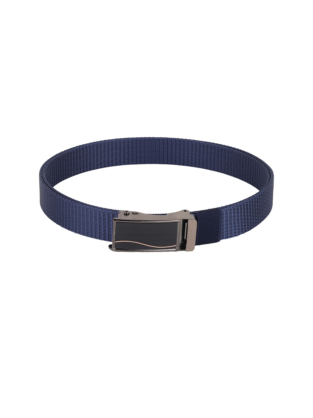 

Metronaut Men Textured Belt, Blue
