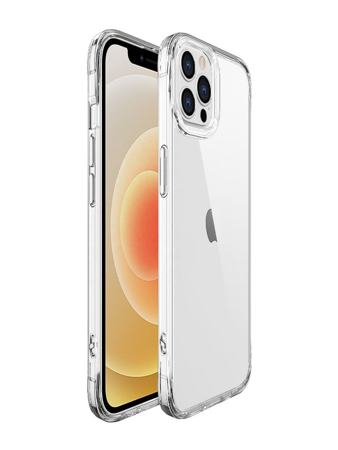 

Luxury Kase Solid Printed iPhone 14 Pro Back Case Mobile Accessories, Transparent