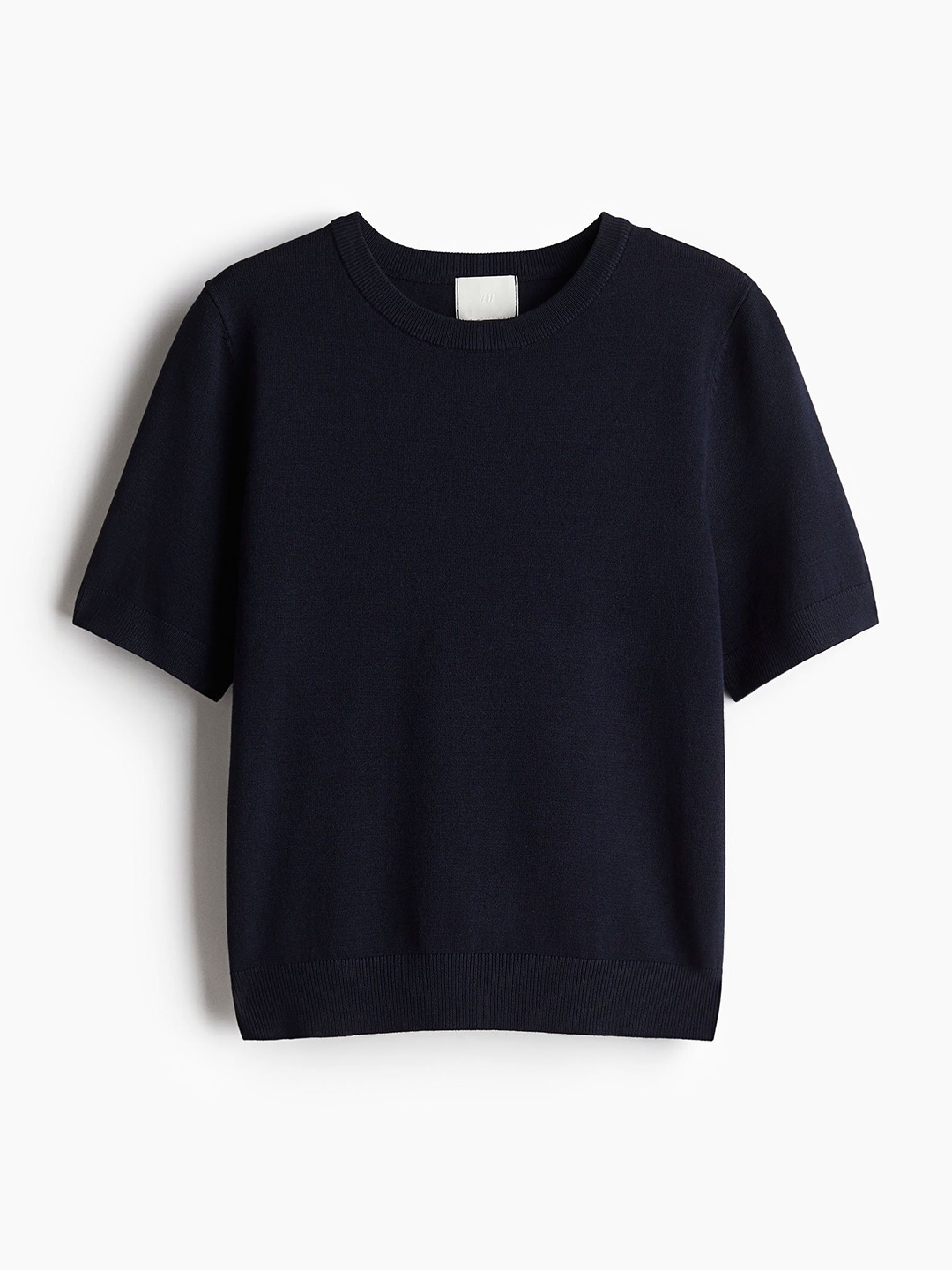 

H&M Fine-Knit Top, Blue